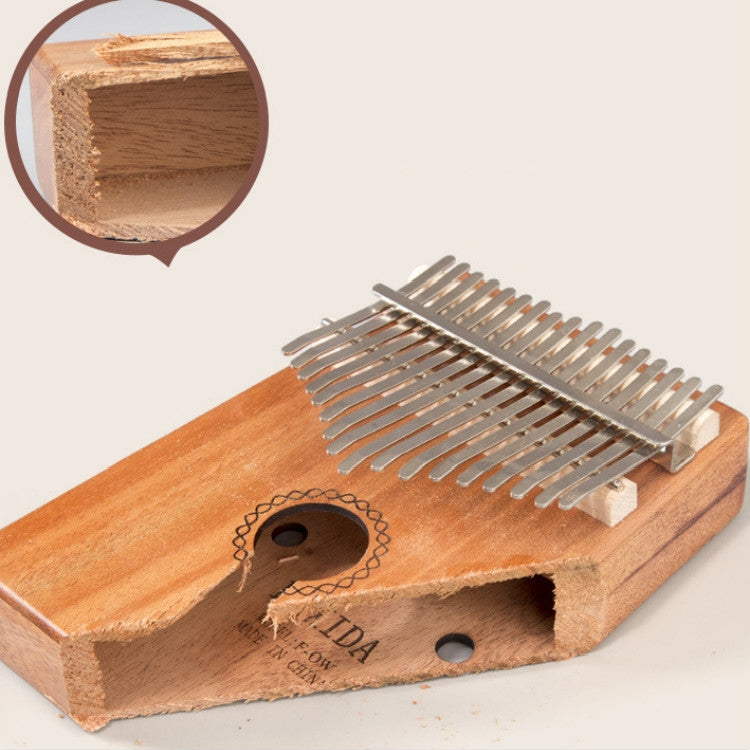 17-tone Kalimba Portable Thumb Piano, Mahogany-Classic Deer, Bamboo-Classic Deer, Mahogany-Sun God, Mahogany-Six-Pointed Star, Mahogany-Blue (Classic Deer), Spruce-Classic Deer, White-Classic Deer, Acacia-Classic Deer, Sapele-Classic Deer              ...