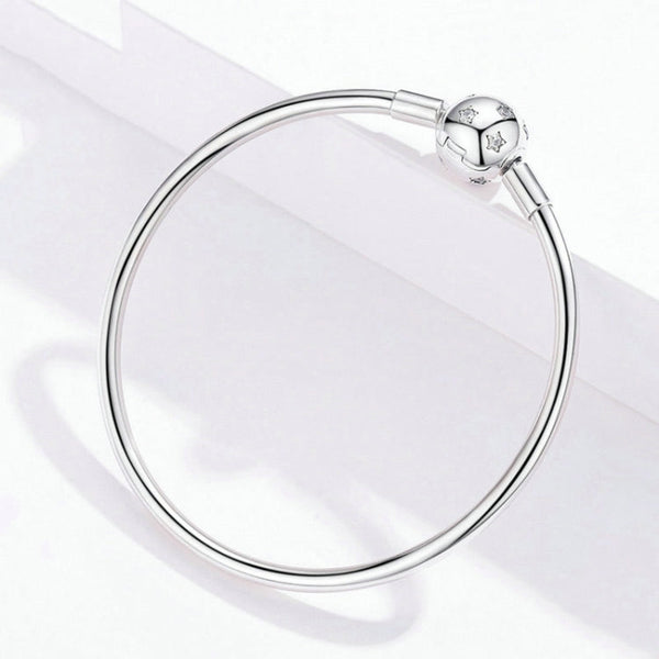 S925 Sterling Silver Star Bracelet DIY Beaded Bracelet