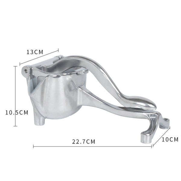 Aluminum Detachable Manual Juicer Lemon Watermelon Orange Fruit Juicer, Silver, Gold, Titanium Black, Rose Red, Black