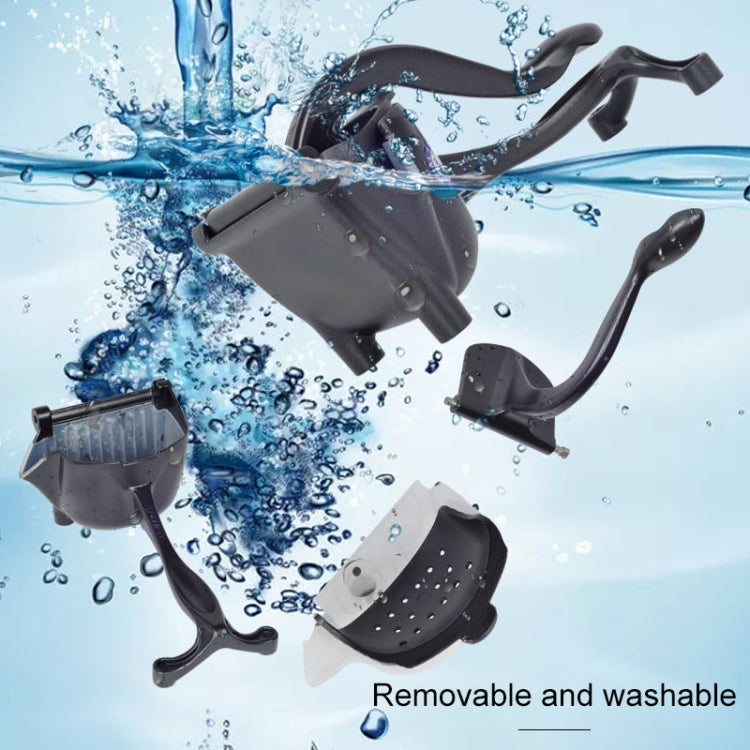 Aluminum Detachable Manual Juicer Lemon Watermelon Orange Fruit Juicer, Silver, Gold, Titanium Black, Rose Red, Black