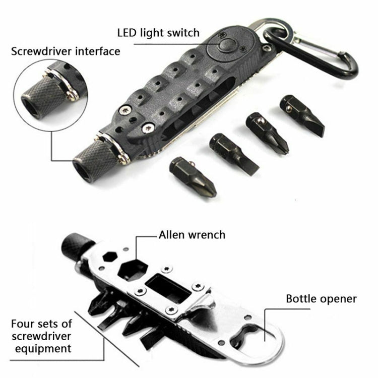 Mini Portable Multifunctional Combination Tool Magic Screwdriver Multifunctional Screwdriver Bottle Opener, Screwdriver Bottle Opener