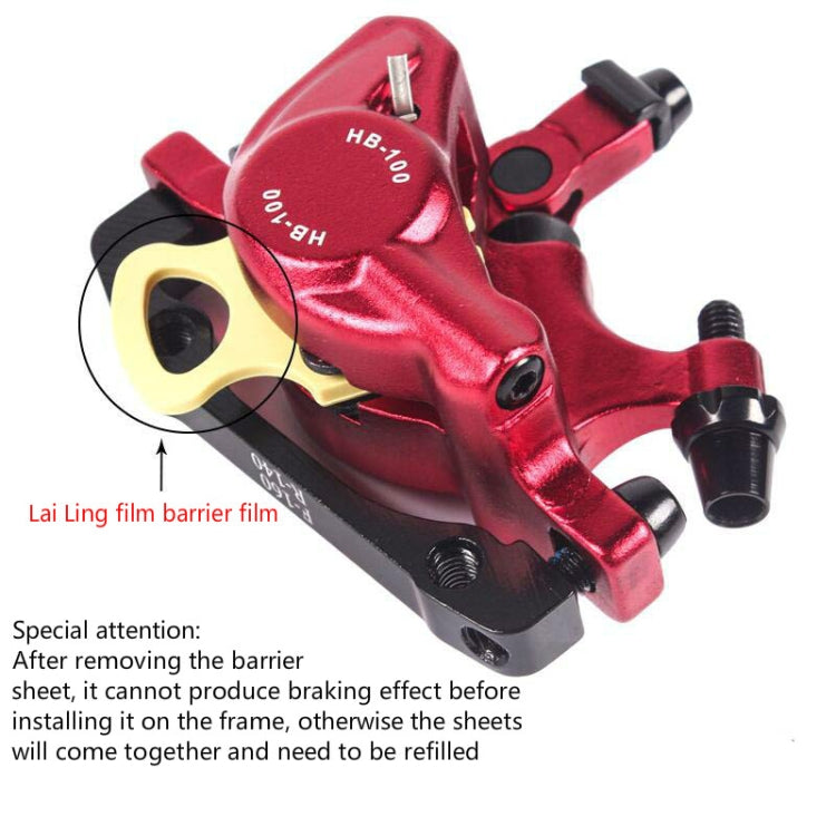 ZOOM HB100 Mountain Bike Hydraulic Brake Caliper Folding Bike Cable Pull Hydraulic Disc Brake Caliper, Front, Rear, Front and Rear