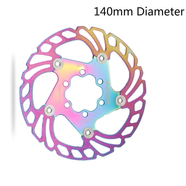 IIIPRO Floating Disc Road Mountain Bike Six Nail Disc Brake Disc, 140mm, 160mm, 180mm, 203mm