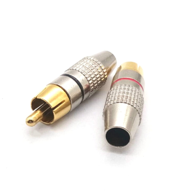 30 PCS 270RCA Lotus Head AV Plug Video Head Audio Head RCA Plug Lotus Plug