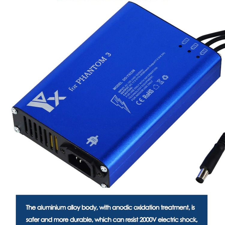 4 in 1 Parallel Power Hub Intelligent Battery Controller Charger for DJI Phantom 3 Standard SE FPV Drone