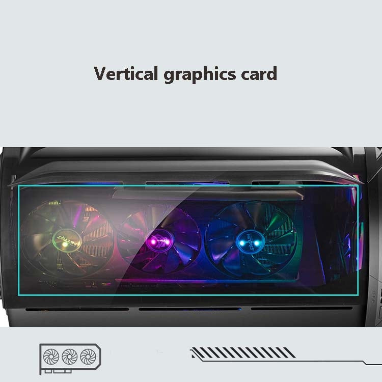 GAMEKM Genki Bomb Personality Gaming Internet Cafe Side Through Gaming Case USB 3.0 Water-cooled Desktop Computer Case, White, Pink, Black