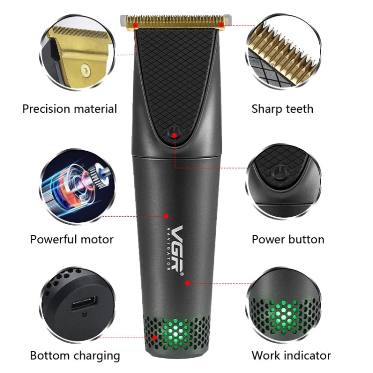 VGR Men Household Electric Hair Clippers Hair Clippers For Hair Salons, V-090