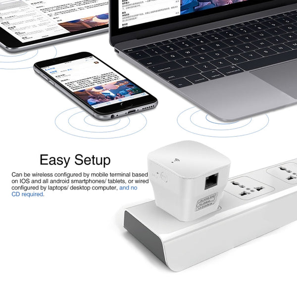 PIXLINK WR12 300Mbps WIFI Signal Amplification Enhanced Repeater, EU Plug, UK Plug, US Plug, AU Plug