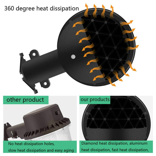 LED Outdoor Light Sensing IP65 Waterproof Wall Lamp Garden Courtyard Street Light