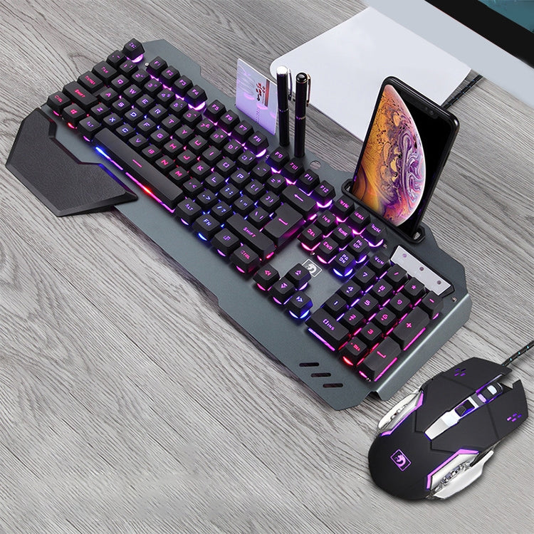 618 Internet Cafe Game Manipulator Keyboard and Mouse Set, Cable Length: 1.6m