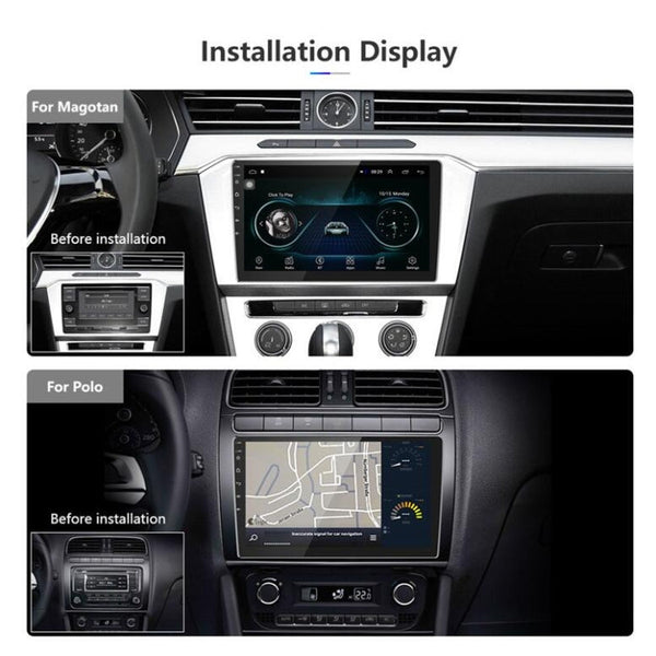 Universal Machine Android Smart Navigation Car Navigation DVD Reversing Video Integrated Machine