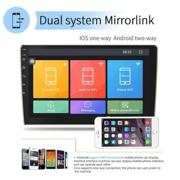 Universal Machine Android Smart Navigation Car Navigation DVD Reversing Video Integrated Machine