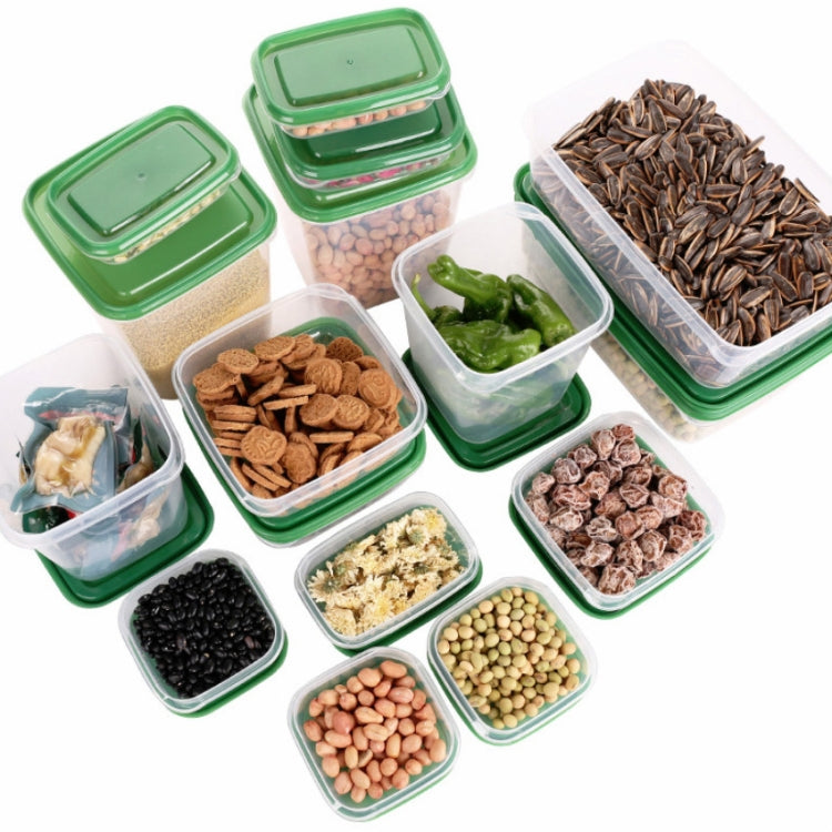 16 in 1 Household Fresh-keeping Box Set Refrigerator Freezing&Refrigerating Multifunctional Storage Box Set, Household Fresh-keeping Box