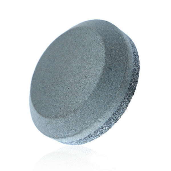 2 PCS Double-Sided Whetstone Kitchen Knives Round Knife Sharpener, Style:B, A, B