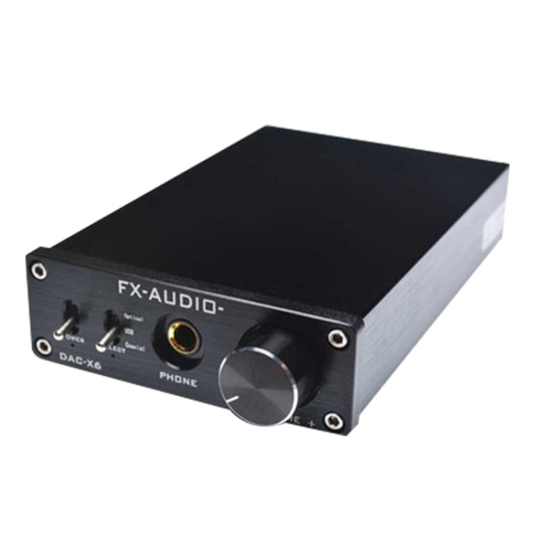 FX-AUDIO DAC-X6 Fever HiFi Fiber Coaxial USB Amp Digital Audio DAC Decoder 24BIT/192