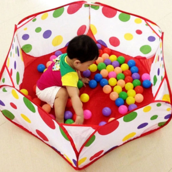 3pc Foldable Toy Tent Colorful Balls Ball Pool Game for Kids Children, Foldable Toy Tent