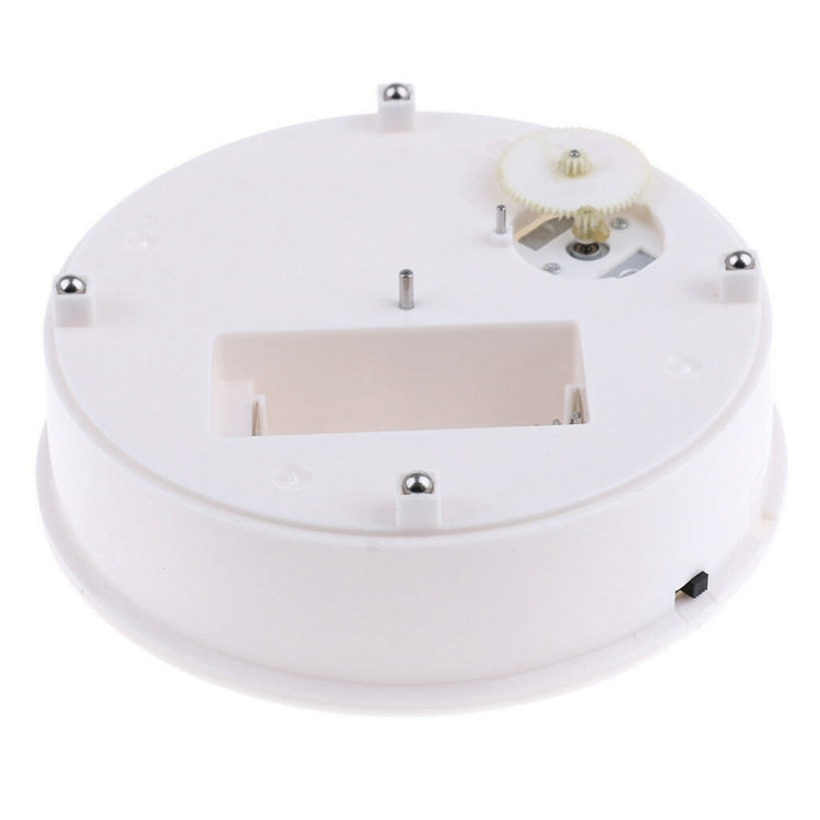 30cm 360 Degree Electric Rotating Turntable Display Stand Video Shooting Props Turntable for Photography, Load 4kg, US Plug(White + Black), 30cm (W+B), 30cm (B)