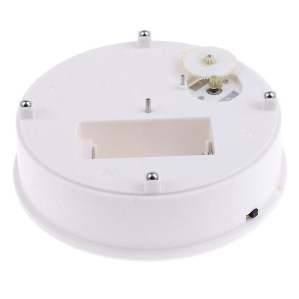 30cm 360 Degree Electric Rotating Turntable Display Stand Video Shooting Props Turntable for Photography, Load 4kg, US Plug(White + Black), 30cm (W+B), 30cm (B)