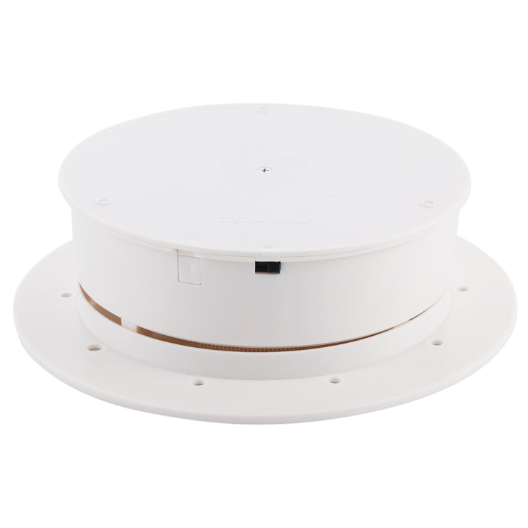 30cm 360 Degree Electric Rotating Turntable Display Stand Video Shooting Props Turntable for Photography, Load 4kg, US Plug(White), 30cm(W)