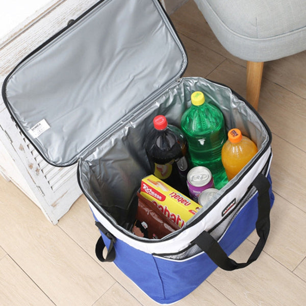 34L Large Oxford Thermal Insulation Package Picnic Portable Container Bags the Plant Package Food Insulated Bag Cooler Bags