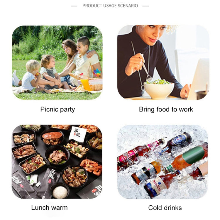 34L Large Oxford Thermal Insulation Package Picnic Portable Container Bags the Plant Package Food Insulated Bag Cooler Bags