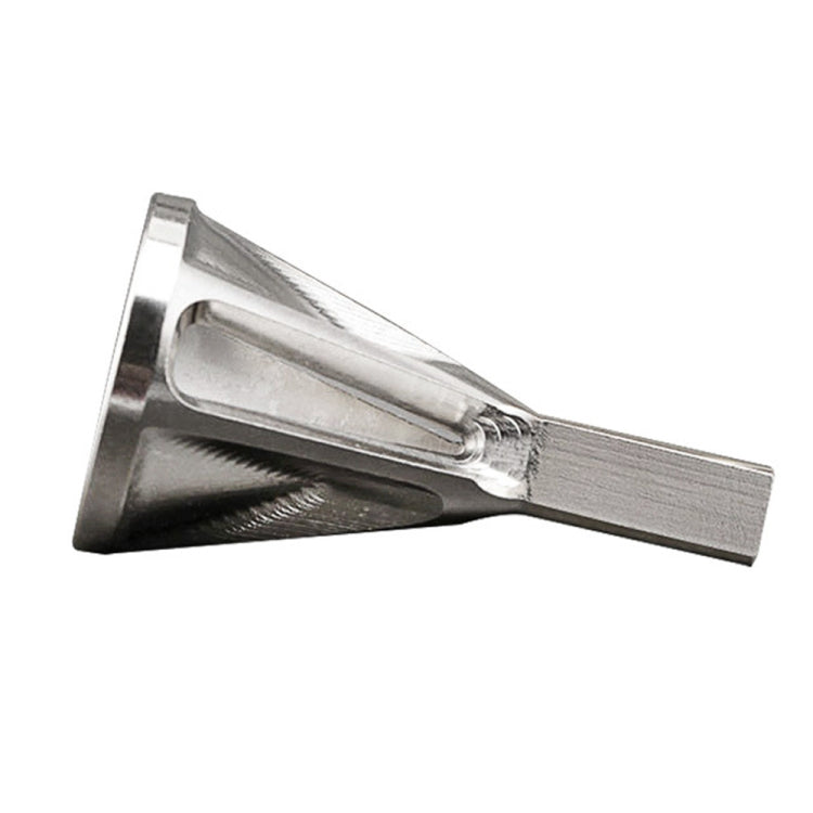 Chamfer Stainless Steel Deburring External Chamfer Tool Silver Triangle Handle Six-slot Chamfer, Triangle Handle Six-slot Chamfer