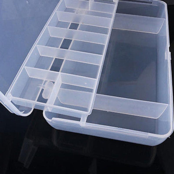 Miscellaneous Push-Pull Tool Storage Compartment Fishing Bait Box, Fishing Bait Box