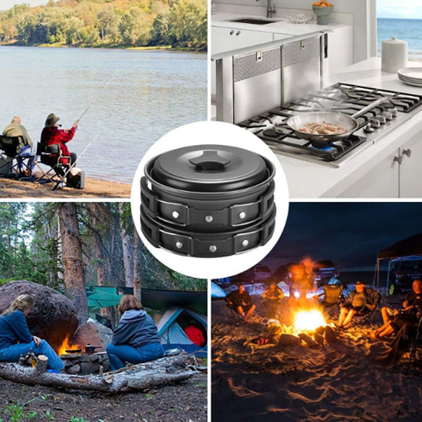 Camping cookware Outdoor cookware set
