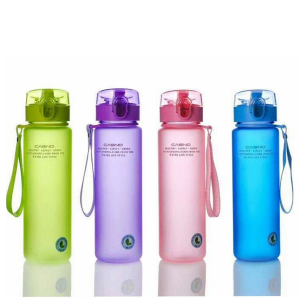 Leak-proof Sports Water Bottle Tour Hiking Portable Bottles, 400ml, 560ml