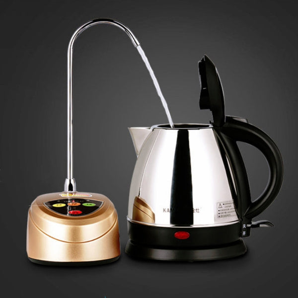 KAMJOVE P-01 Barreled Automatic Water Dispenser Electric Water Absorber CN Plug, P-01 (Gold)