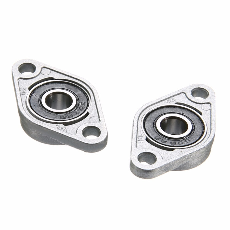 2 PCS  Diamond KFL-08 000 001 Bearing Housing Zinc Alloy Miniature Housing Bearing 3D Printer Accessories Universal