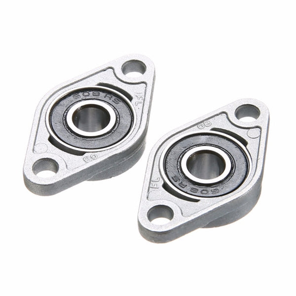 2 PCS  Diamond KFL-08 000 001 Bearing Housing Zinc Alloy Miniature Housing Bearing 3D Printer Accessories Universal