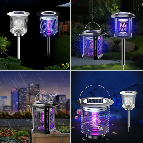 Outdoor Solar Waterproof Mosquito Lamp Mosquito Repellent
