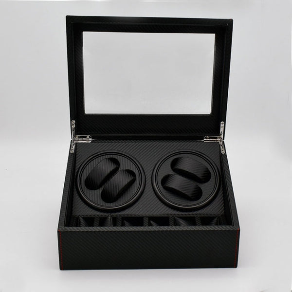 4+6 Automatic Rotation Leather Watch Winder Storage Display Case Box, 4+6 Epitope