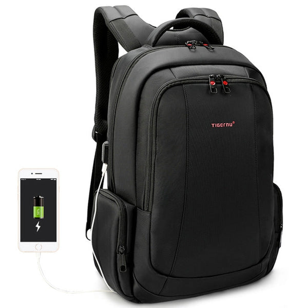 Anti-theft Nylon Laptop Backpacks School Fashion Travel Male Casual Schoolbag 15.6 inch, 1, 2, 3, 4, 5, 6