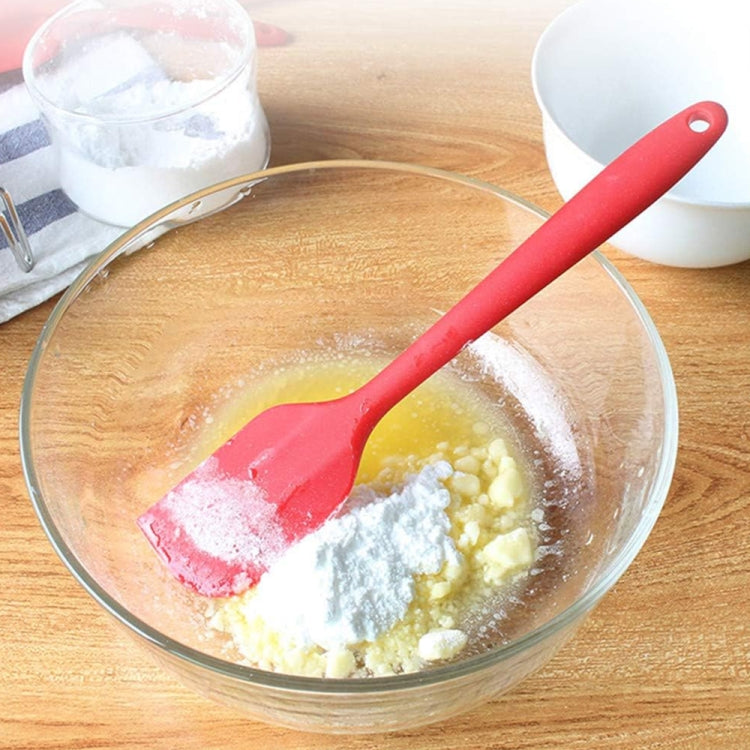 Kitchen Silicone Cream Cake Spatula Mixing Scraper Brush Butter Mixer Brushes Baking Tool Kitchenware, Purple, Pink, Orange, Red, Yellow, Green, Blue
