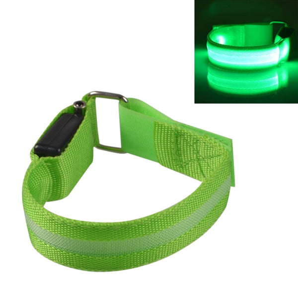 Nylon Night Sports LED Light Armband Light Bracelet