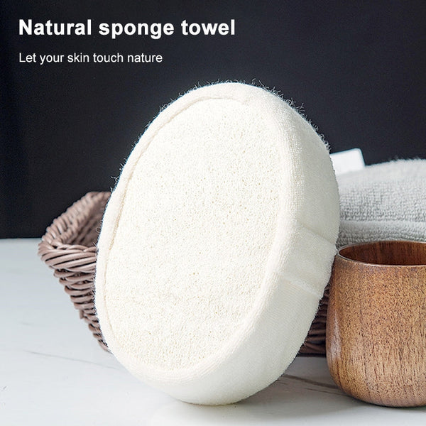 Natural Loofah Sponge Bath Ball Shower Rub For Whole Body Healthy Massage Brush