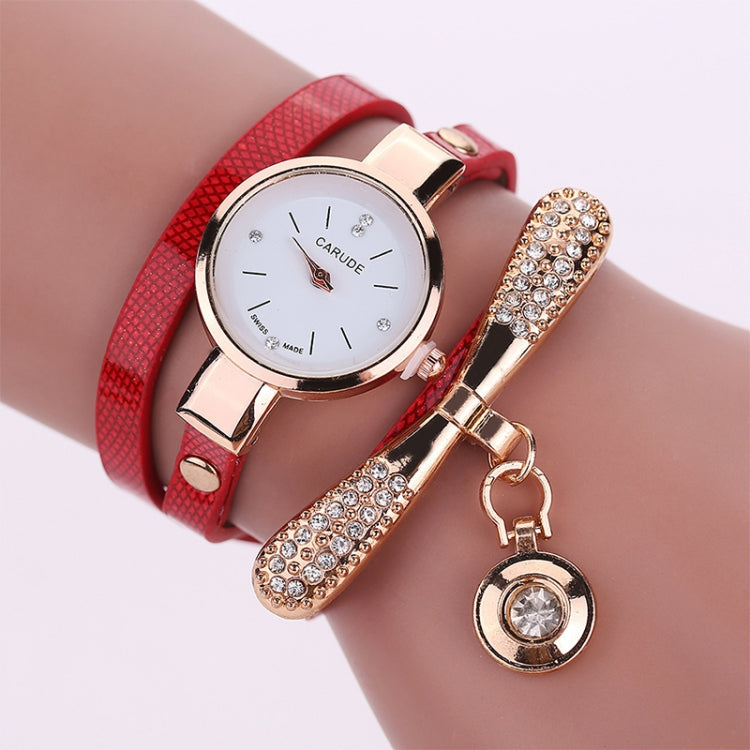 Fashion Women Casual Bracelet Leather Band Watch, Beige, Black, Blue, Brown, Dark Blue, Green, Orange, Red, White