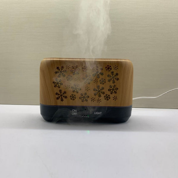 Home Colorful Simulation Flame Incense Smoked Lamp Humidifier, Remote Control, Without Remote Control