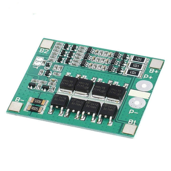 25A 11.1V-12.6V Over-Current Over-Charge Protection Board with Equalization for 18650 Lithium Battery, 3 S 12V 25A