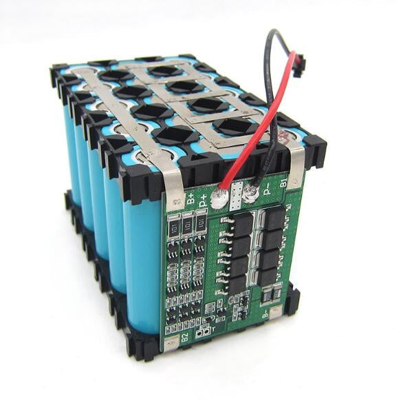 25A 11.1V-12.6V Over-Current Over-Charge Protection Board with Equalization for 18650 Lithium Battery, 3 S 12V 25A