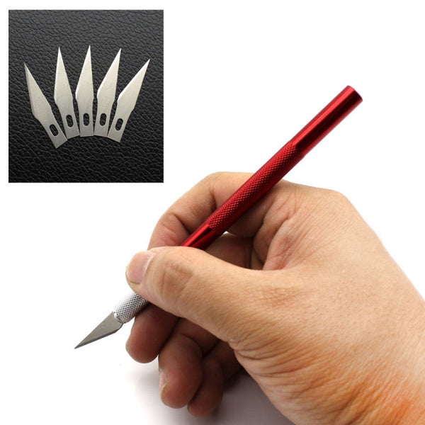 60W Adjustable Temperature Electric Soldering Iron Kit + 5 PCS Tips Portable Welding Repair Tool Tweezers Hobby knife, EU Plug, US Plug