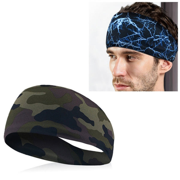 Absorbent Cycling Yoga Sport Sweat Headband Men Sweatband For Men and Women Yoga Hair Bands Head Sweat Bands Sports Safety