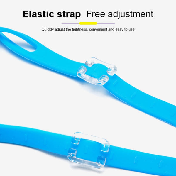 4 in 1 Cartoon Little Crab Waterproof and Anti-fog Silicone Swimming Goggles + Printed Pattern Swimming Cap + Nose Clip Earplugs + Storage Bag Swimming Equipment Set for Children, 4 in 1 Swimming Set (Blue Crab), 4 in 1 Swimming Set (Pink Crab)        ...