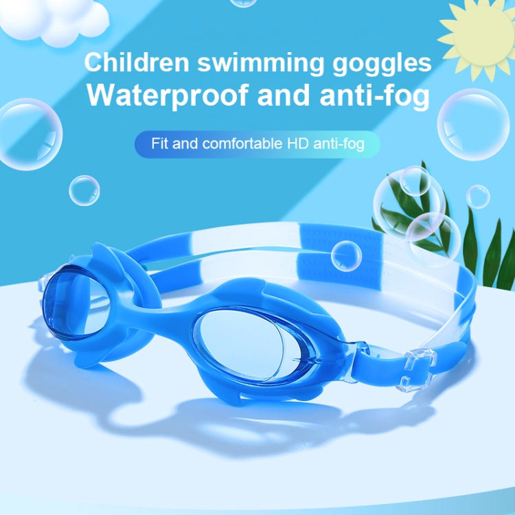 4 in 1 Cartoon Little Crab Waterproof and Anti-fog Silicone Swimming Goggles + Printed Pattern Swimming Cap + Nose Clip Earplugs + Storage Bag Swimming Equipment Set for Children, 4 in 1 Swimming Set (Blue Crab), 4 in 1 Swimming Set (Pink Crab)        ...