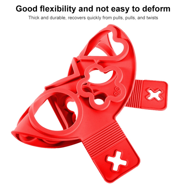 Anpro Nonstick Cooking Tool Egg Ring Maker Egg Silicone Mold Pancake Cheese Egg Cooker Pan Flip Kitchen Baking Accessories, Multiple shapes