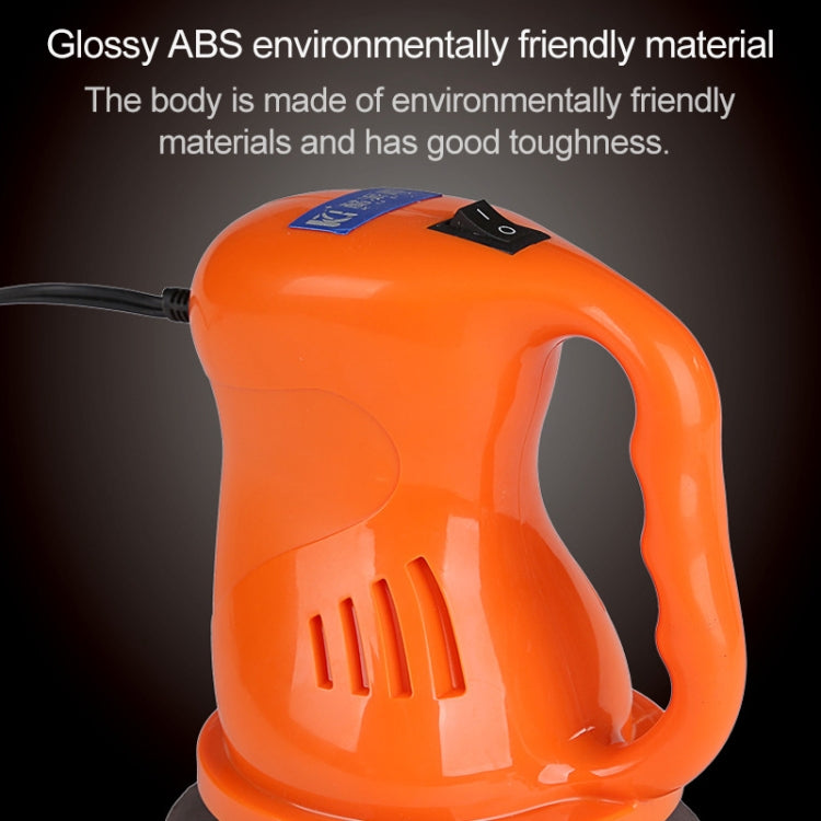 Electric Car Polisher Waxing Polishing Machine Kit Automation Cleaning Car Buffing ABS Car Accessories, Electric Car Polisher(Black), Electric Car Polisher(Orange)