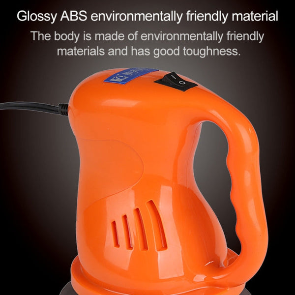 Electric Car Polisher Waxing Polishing Machine Kit Automation Cleaning Car Buffing ABS Car Accessories, Electric Car Polisher(Black), Electric Car Polisher(Orange)