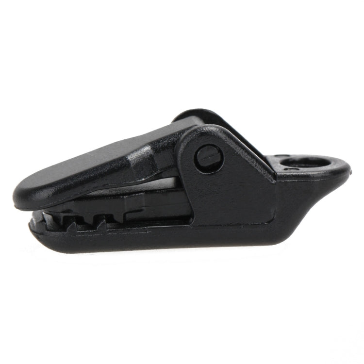 10pcs Tents Accessories Awning Wind Rope Clamp Plastic Clip Outdoor Camping Tent Alligator Cip Hook, Plastic Clip